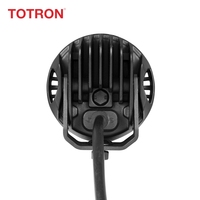 Faro LED Rotondo da 36W con Fascio Concentrato, Impermeabile IP68, per Moto e Veicoli Fuoristrada
