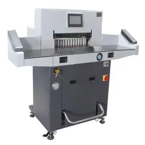 H720RT Computerized Hydraulic Paper Cutter 720mm with Side Table and Ball Table and Air Pump