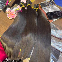 Cheveux humains bruts vietnamiens, naturels, ondulés, raides, en lots, bouclés indiens birmans, avec closure en dentelle HD, extensions de cheveux cambodgiens