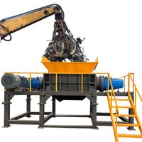 Bon marché, déchiqueteuse de tuyaux en PEHD, petite machine de broyage de carrosserie en textile, équipement de recyclage de ferraille