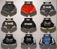Short de boxe Muay Thai professionnel pour hommes commande en gros en tissu respirant extensible pour l'entraînement des gladiateurs