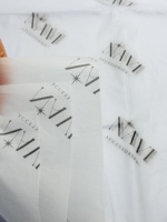 Papier de soie d'emballage personnalisé avec logo de marque pour boîtes cadeaux, vêtements, fleurs et chaussures, 17g