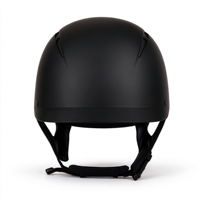 Casque d'équitation léger noir en ABS et EPS, texture sable, pour adultes, 49-60 cm, vente en gros, fabrication OEM