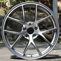 Rines de Aleación de Cinco Radios de 17, 18 y 19 Pulgadas, Populares para Autos de Pasajeros, 5x112, 5x120, 5x114.3, ET de 30 mm y 35 mm para Toyota y Honda