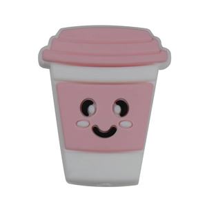 Tasse à café certifiée de qualité alimentaire sans BPA jouet de dentition pour bébé machine de dentition pour bébé tasse à café en silicone perles prêtes à être expédiées - Product Image 3