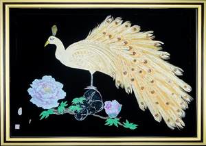 ZM K-16 無形文化遺産 動物風 カラフルな縞模様の紙切り絵画 中国（済南）産 - Product Image 3