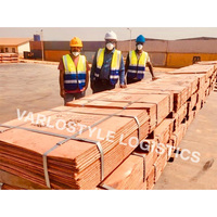 Placas de Cobre de Pureza Industrial Inigualable, 99.99% de Pureza, Láminas de Cátodos de Cobre, Marca Modelo C10100, 125 kg/pieza, Origen ZM