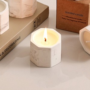 Bougie d'aromathérapie artisanale en gypse, <span class=keywords><strong>lampe</strong></span> <span class=keywords><strong>à</strong></span> beurre parfumée <span class=keywords><strong>pour</strong></span> chambre <span class=keywords><strong>à</strong></span> coucher, cadeau transfrontalier <span class=keywords><strong>pour</strong></span> la journée - Product Image 1
