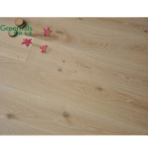 <span class=keywords><strong>Parquet</strong></span> en <span class=keywords><strong>bois</strong></span> d'ingénierie massif blanc en chêne européen de qualité ABCD - Product Image 6