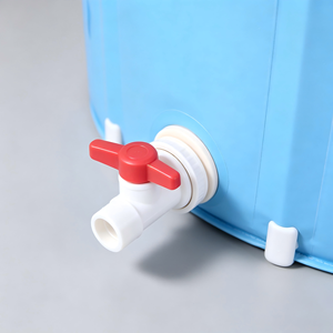 Baignoire pliable <span class=keywords><strong>de</strong></span> qualité supérieure, épaisse et résistante, étanche, ronde, avec <span class=keywords><strong>valve</strong></span> <span class=keywords><strong>de</strong></span> vidange, pour usage domestique et <span class=keywords><strong>spa</strong></span> pour adultes - Product Image 5