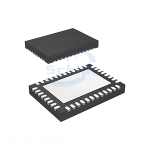 Clock Timing IC PLL CLOCK DRIVER 1.8V 40 QFN Electronic Components Accessories CDCU877ARTBR 40 VFQFN Exposed Pad Original - Product Image 1
