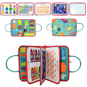 Nouvelle planche éducative pour enfants, jouets sensoriels <span class=keywords><strong>Montessori</strong></span>, voyage, <span class=keywords><strong>activités</strong></span>, planche d'apprentissage, feutre, planche occupée pour tout-petits - Product Image 1