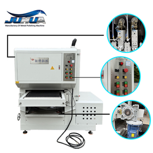 Machine de polissage industrielle automatique à bande large pour tôles, sèche/humide, pour acier inoxydable - Product Image 2
