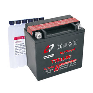 <span class=keywords><strong>12V20AH</strong></span> 모델 오토바이 배터리 새로운 조건 YTX20-BS 모델 20AH 용량 밀봉 유지 보수 무료 건조 충전 제조 - Product Image 3