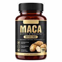 OEM Pilules de Maca Améliorées : Compléments Anti-Fatigue, Boost d'Énergie et de Vigueur pour Hommes, Capsules de Maca pour une Endurance Accrue