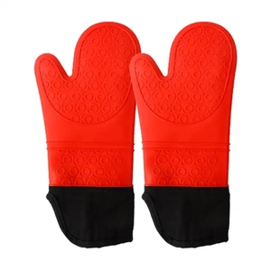 Ensemble de maniques et de protège-plats en silicone résistant à la chaleur pour la cuisson – Vente chaude - Product Image 4