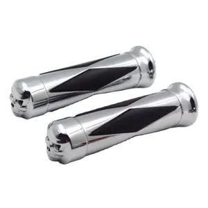 manufacturer nice quality Motorcycle parts 1" 25mm Diamond Style Grips Handlebar Grips