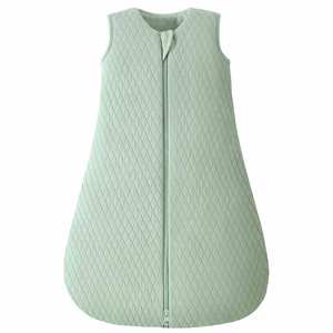 Winter Baby <b>Wearable</b> <b>Blanket</b> Cotton Fabric Newborn Infant Sleeping Sack 2-Way Zipper Quilted Baby Sleep Bag - Product Image 3