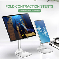 Support d'ordinateur de bureau pour téléphone portable, utilisé pour la tablette et le support de téléphone intelligent, support portable à hauteur réglable