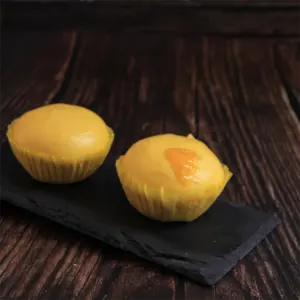 ISO Certified Salted Egg Yolk Custard Bun Steamed Bun Stuffed With Salted Egg Chinese Baozi