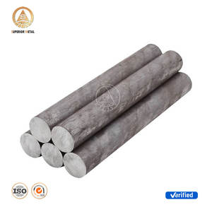 قضبان دائرية من سبائك 1.7225 مدرفلة على الساخن ومطروقة 4140 4142 4340 St52 Astm A36 A516 SAE 1070 1045 Ms فولاذ قوالب وفولاذ أدوات - Product Image 1