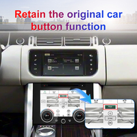 Écran LCD AC 9 pouces CNStwei pour Range Rover L405 Vogue 2013-2017 avec Bluetooth, matériau ABS, design portable