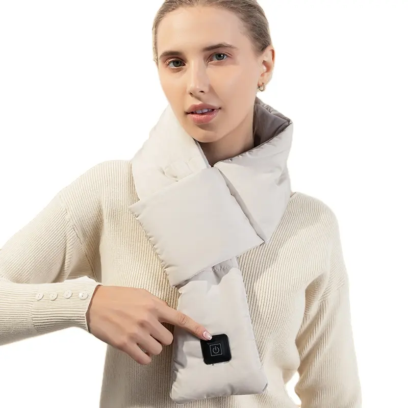 冬のヒートスカーフ3つのスマート電気暖房暖かい圧縮コールドネックウォーマー