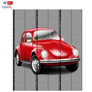 Wellvision ngoài trời P25 cửa sổ kính trong suốt Màn hình <span class=keywords><strong>LED</strong></span> hiển thị trong suốt tấm <span class=keywords><strong>LED</strong></span> Strip P25 trong suốt Màn hình <span class=keywords><strong>LED</strong></span> - Product Image 1