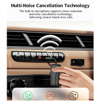 Receptor Transmisor AUX BT6.0 OEM, Conversor de Audio para Auto, Material ABS, para Altavoces, TV, Computadoras y Auriculares Inalámbricos