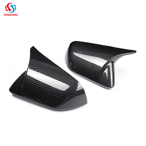 Honghang Auto Repuestos Persianas de ventana lateral Fibra de carbono Mustang Mirror <span class=keywords><strong>Corver</strong></span> para Mustang Accesorios 15-21 - Product Image 5
