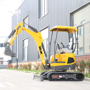 Mini Excavadora SDJK de 2 Toneladas y 1 Tonelada con Motor Kubota, Certificación EPA y CE, Micro Excavadora Hidráulica para Granja, Excavadora Pequeña en Venta - Product Image 4