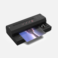 Laminateur industriel Unimate T50-A4-3 à 4 rouleaux - Haute résistance pour papier A4/A5/A6