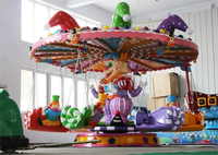 Nouvelles chaises volantes sur le thème des animaux de clown pour aire de jeux pour enfants