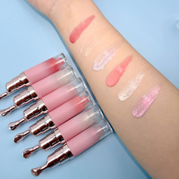 Nouveau gloss à lèvres couleur rose bébé, hydratant, imperméable, longue tenue, transparent, végan, soin quotidien des lèvres