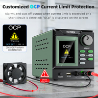 Alimentation de laboratoire DC de précision KUAIQU SPPS-D3010X-R 30V 10A avec OCP/OVP pour les tests électroniques et le bricolage