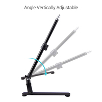 Takenoken support aérien rotatif remplissage Table lumineuse trépied support pour téléphone portable pour bureau prise de vue vidéo cuisine Selfie enseignement