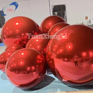 Big Shiny Inflatable Balls Party Events Wedding Decoration Giant Hanging Disco Mirror Big Shiny Ball