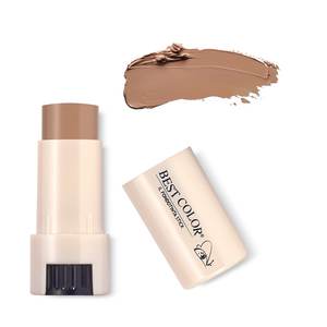 Base de Maquillaje en Barra 04 Caramelo, Control de Grasa, Crema Mineral en Polvo, Maquillaje para Piel Oscura, Corrector Duradero, Blanqueador e Hidratante - Product Image 1