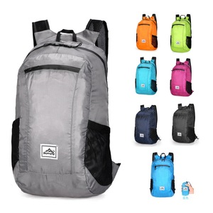 Sac à dos pliable ultraléger gris, imperméable, pour voyages en plein air, randonnée, sport décontracté, unisexe, été 2023 - Product Image 1