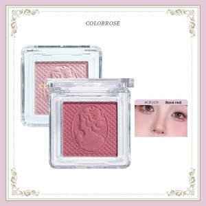 Blush éclaircissant monochrome Colorrose, style occidental antique, contouring pour femmes, teinte pêche mat, éclat naturel et effet repulpant sur le visage - Product Image 1