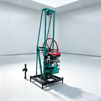Petite machine de forage de puits d'eau à moteur à essence portable / mini-foreuse électrique / foreuse d'eau domestique