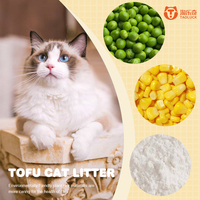 Service OEM ODM Offert TAOLUCK Litière pour Chat en Tofu Fendy à Haute Absorption, Sans Poussière, Anti-Grumelement, Facile à Nettoyer, Sûre pour les Animaux
