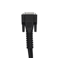Cable de Inspección OBD2 Macho-Macho Huayan de 1.5M J1962 de 16 Pines para Herramienta de Diagnóstico de Automóviles, Escáner de Vehículos, Reparación de Vehículos Eléctricos, OEM