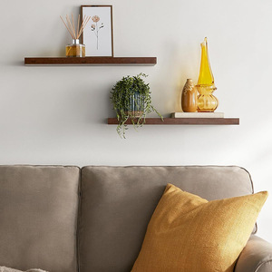 Passing On <b>The</b> <b>Kingdom</b> Wall Mounted Floating Shelf Tiger Stripe Brown Rectangle Storage For Bathroom Bedroom Living Room Kitchen - Product Image 2