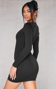 <span class=keywords><strong>Micro</strong></span> algodón de manga corta sólido <span class=keywords><strong>Mini</strong></span> Bodycon sólido cuello Halter suéter verano Vestidos de punto acanalado <span class=keywords><strong>Maxi</strong></span> vestido 2023 - Product Image 2