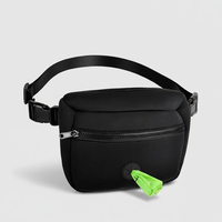 Sac de Rangement pour Friandises pour Chiens et Chats, Personnalisable en Usine, Réutilisable, avec Fermeture Éclair, en Néoprène, Sac à Snacks Durable pour l'Entraînement des Animaux, Sac Banane