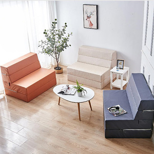 Multi Functional <b>Folding</b> <b>Sofa</b> <b>Bed</b> High Density Foam Mattress Convertible Floor Mat Tatami Style For Home Living Room Use - Product Image 1
