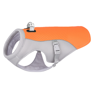 Harnais pour chien en maille respirante et rafraîchissante, réfléchissant et léger, avec laisse <span class=keywords><strong>d</strong></span>'entraînement pour chiots, pour la sécurité des promenades estivales des petits et grands chiens - Product Image 1