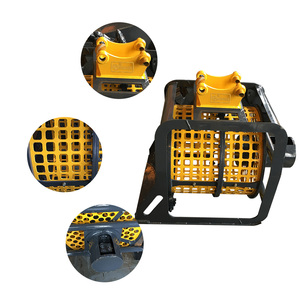 Tolva de cribado por tambor  MSB 12 Cribadora de arena <span class=keywords><strong>m</strong></span>óvil para excavadoras Mejorada - Product Image 2
