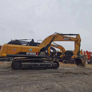 Excavadora de cadenas Sany SY485H con sistema hidráulico, excavadora de servicio pesado, maquinaria de construcción, equipo de movimiento de tierras - Product Image 1
